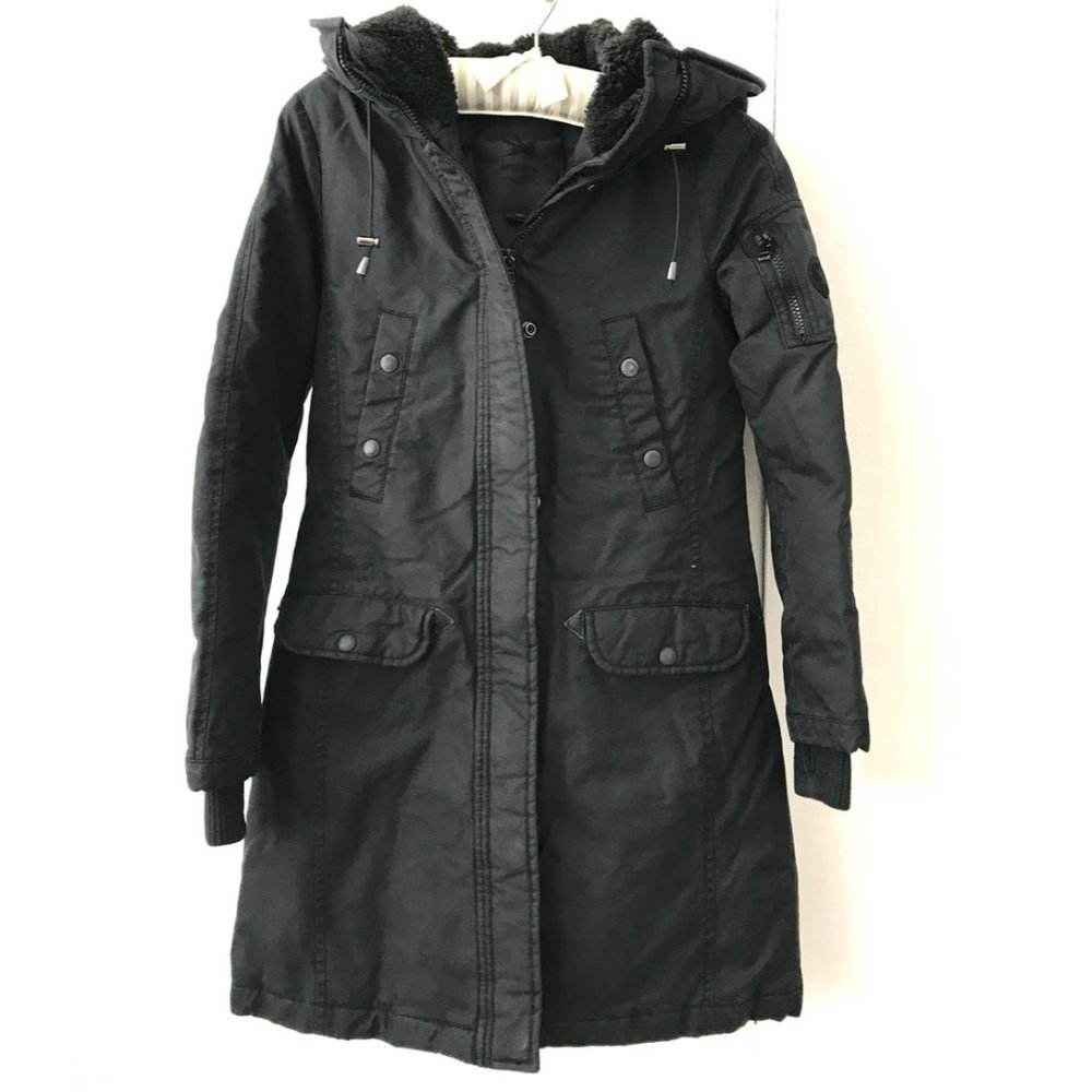 Spiewak Dark Blue Down Winter Coat